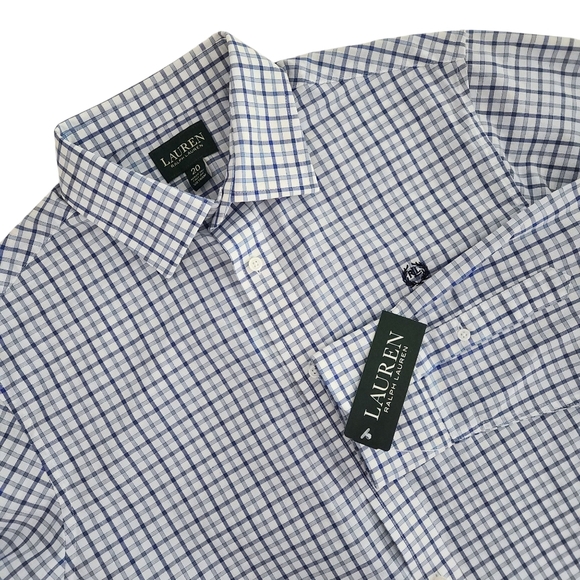LAUREN Ralph Lauren Boys Checkered Shirt size 20 - Picture 1 of 15